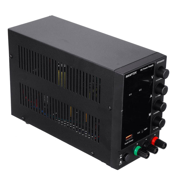 Wanptek DPS605U 110V/220V 4 Digits Display Adjustable DC Power Supply 0-60V 0-5A 300W USB Fast Charging Laboratory Switching Power Supply