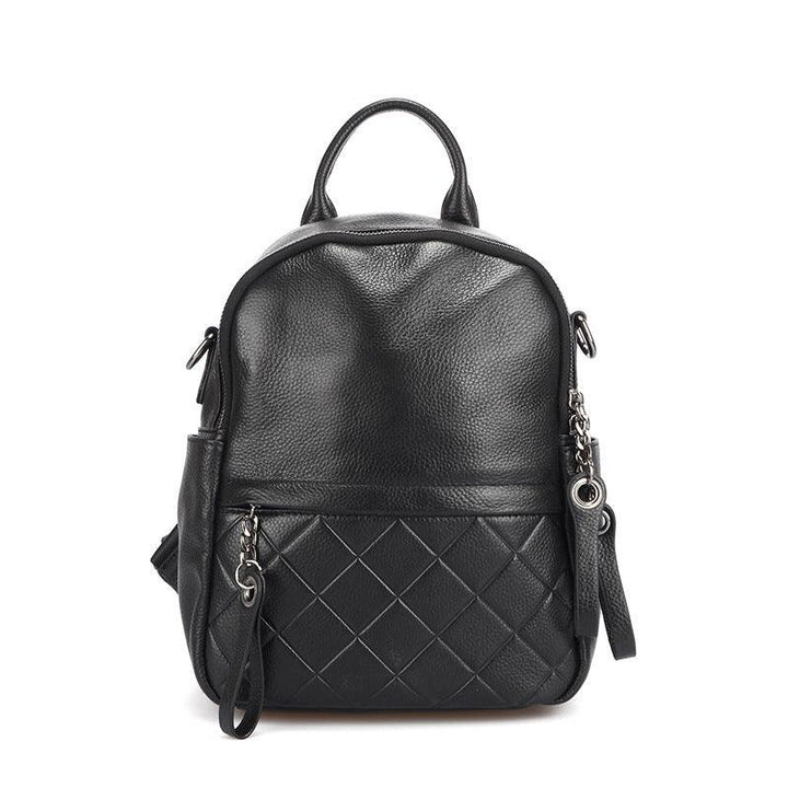 Small Fragrance Multi-Purpose Leather Backpack