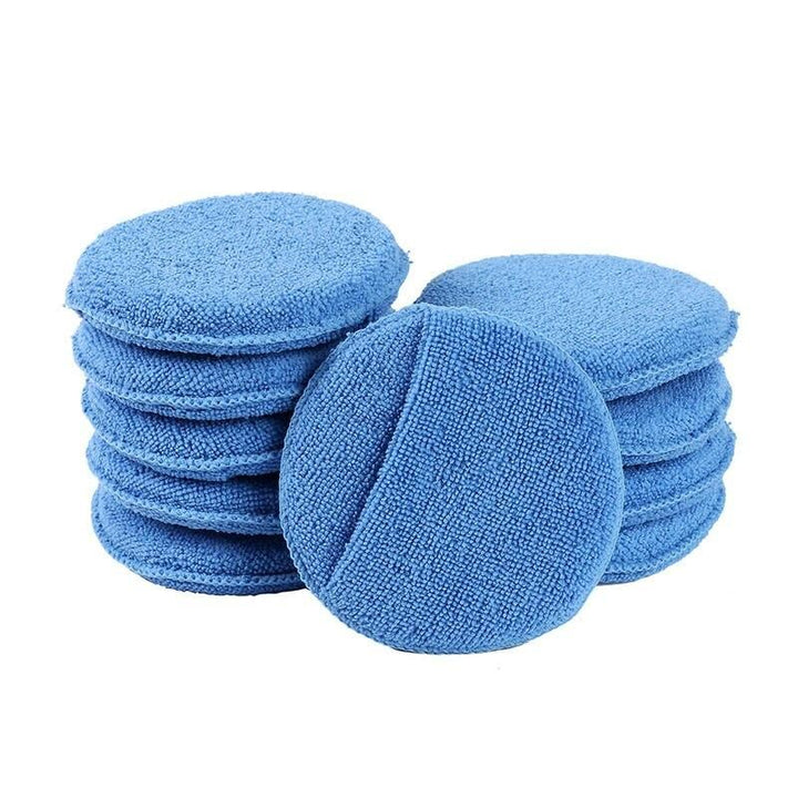 5" Ultra Soft Microfiber Wax Applicator Pad with Finger Pocket