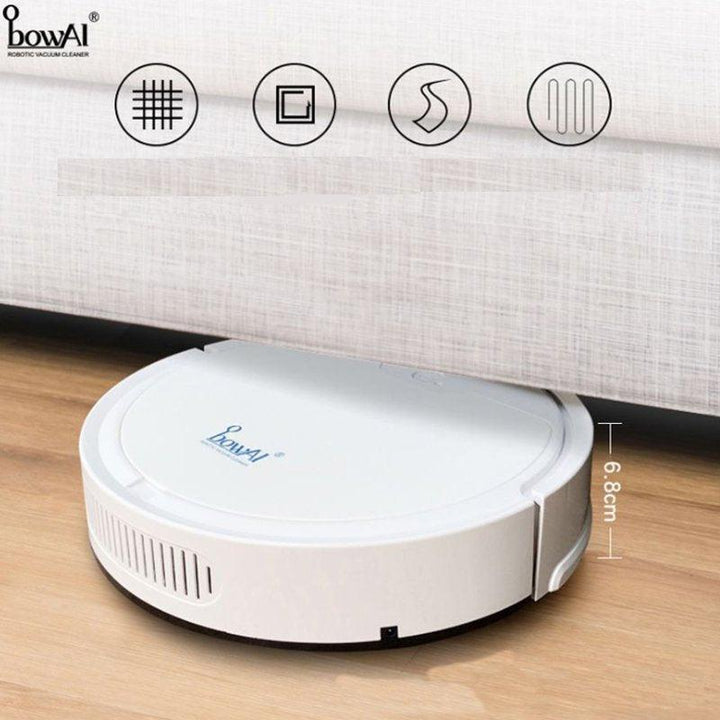 BOWAI OB8S 3W Robot Vacuum Mop Vacuum Cleaner 1800Pa 2000mAh Long Battery Life Low Noise with APP Control