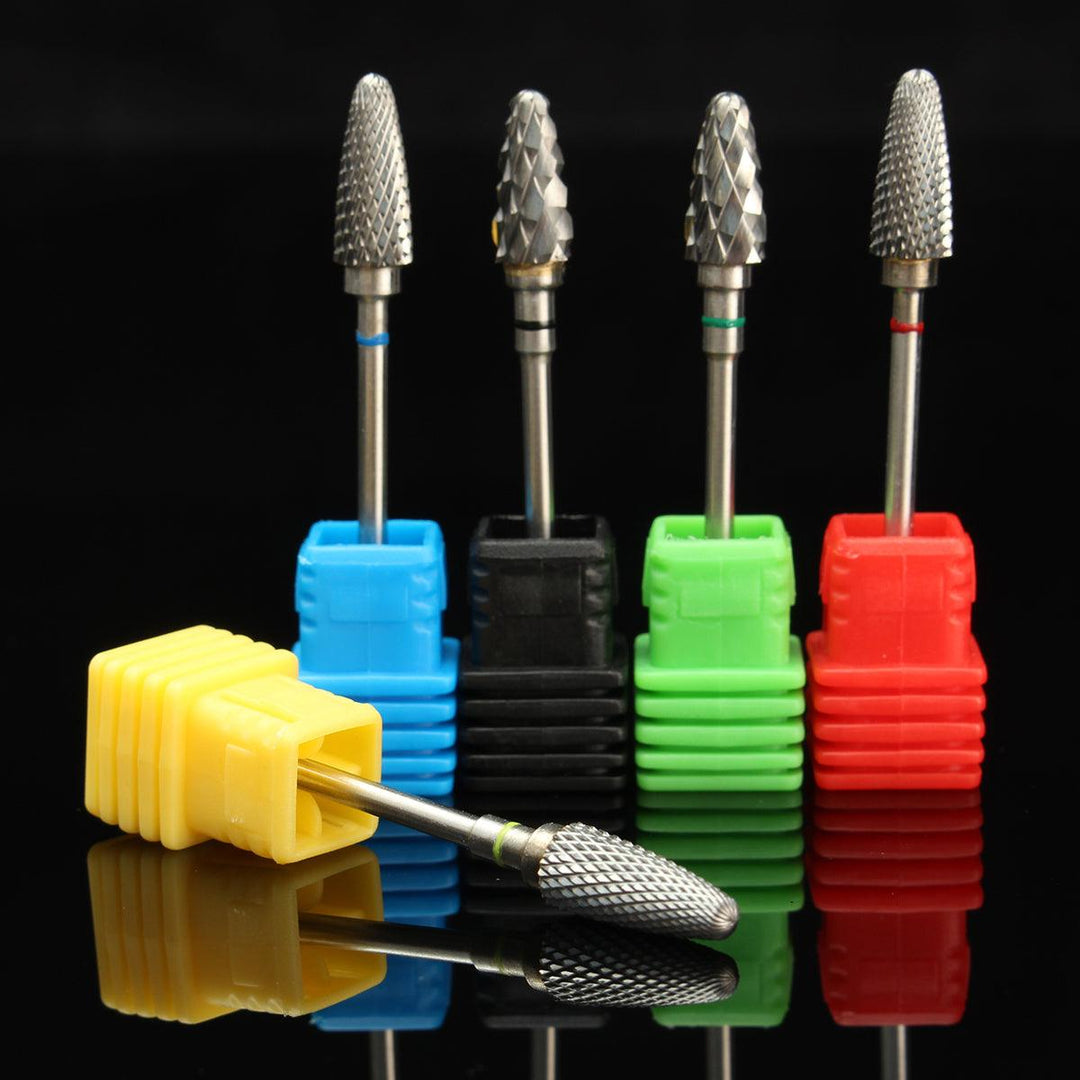 3/32" Electric Carbide Nail Drill Bit Gel Polish Remover Coarse File Manicure Tool