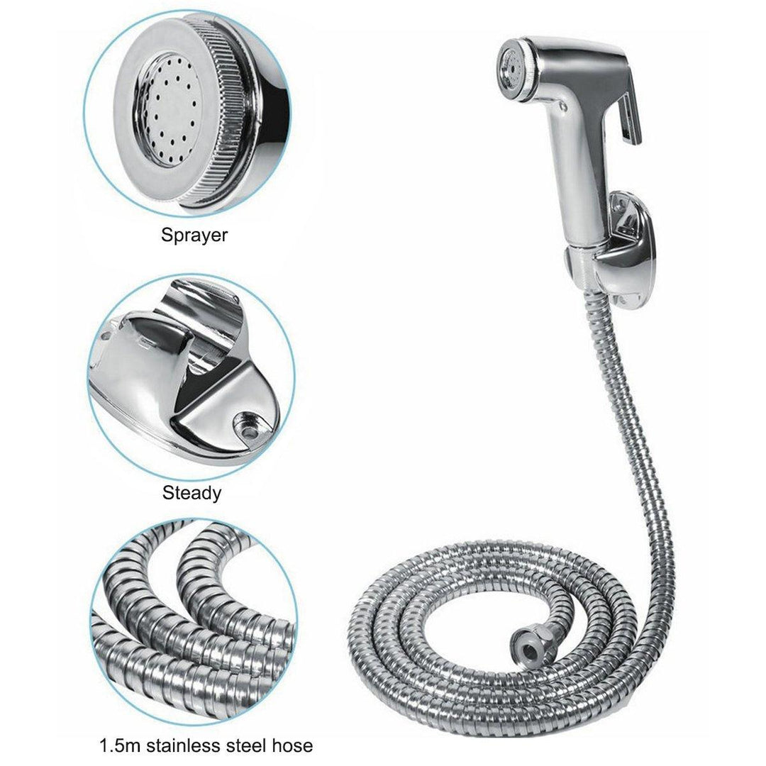 3Pcs Portable Bidet Shower Enema Water Nozzle 3 Styles Head Douche Colon Vaginal Health Clean Kit