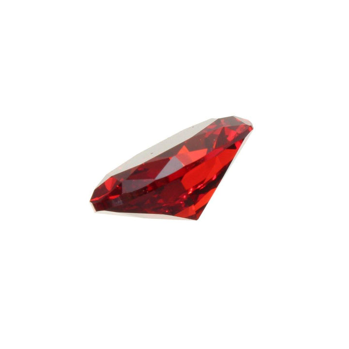 13x18mm Exquisite Oval Red AAAA+ Unheated Cut Loose Gem Zircon Decorations (1#)