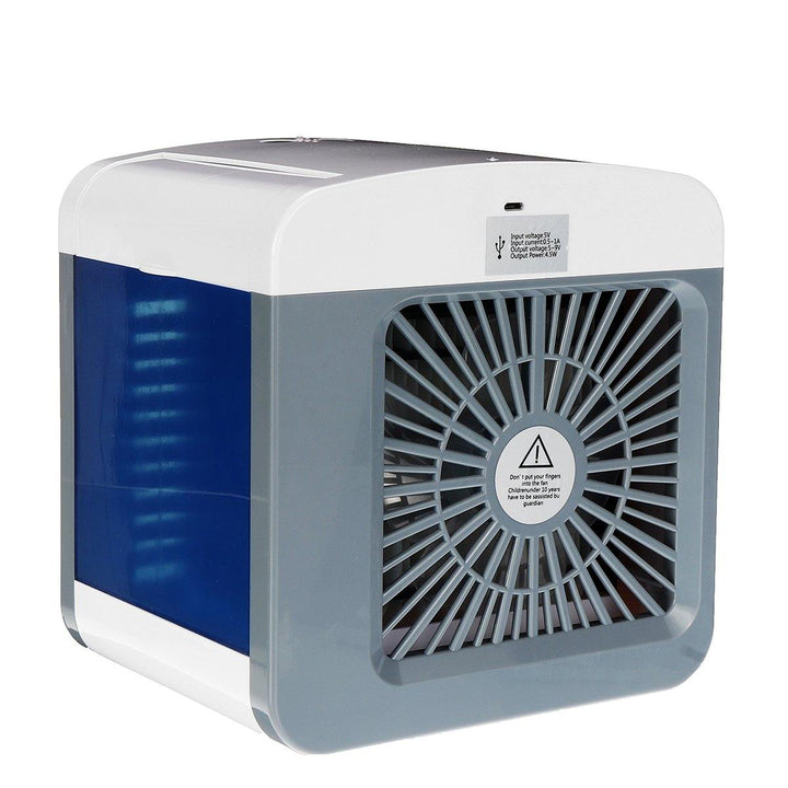 5-9V USB Mini Air Conditioning Fan Humidifier Home Cleaner Portable Fan