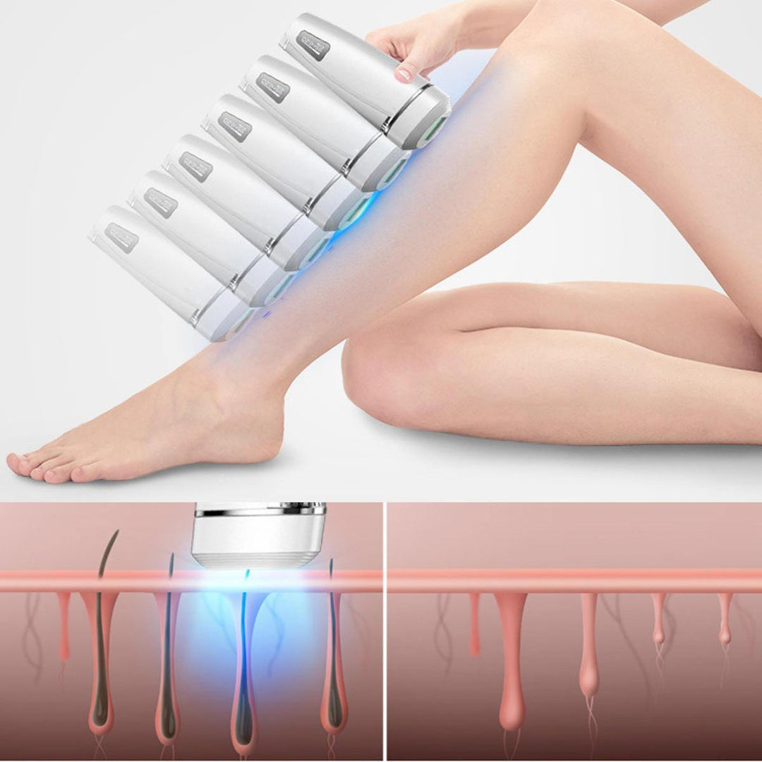 450,000 Flash IPL Epilator Permanent Hair Removal LCD Display Epilator 5 Levels Bikini Trimmer IPL Hair Removal