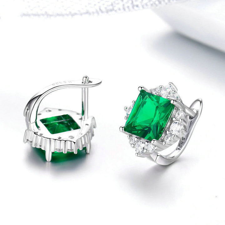 Women's Fashion Zircon Ear Studs