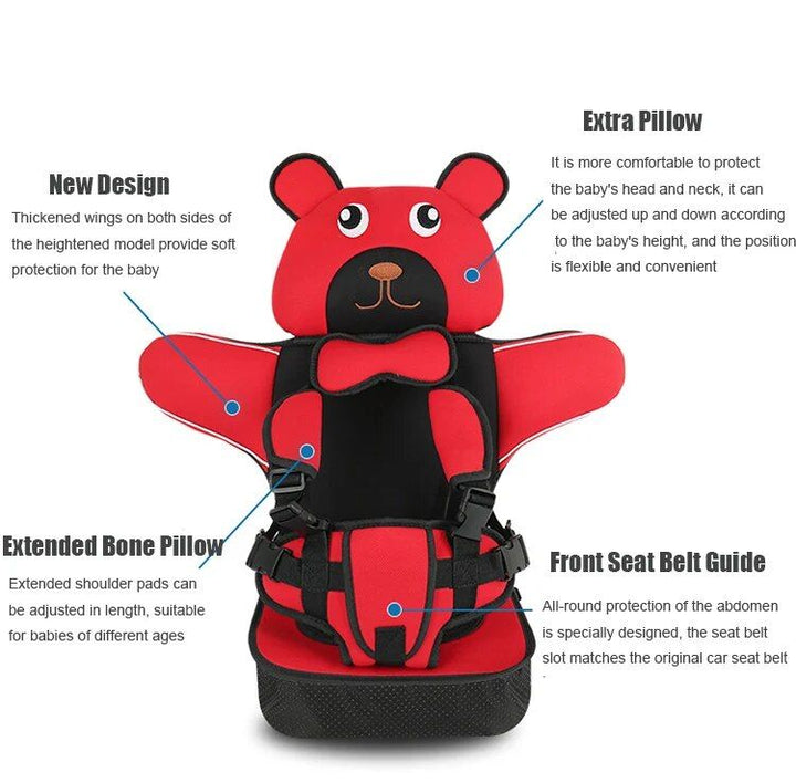 Adjustable Breathable Baby Car Seat Cushion