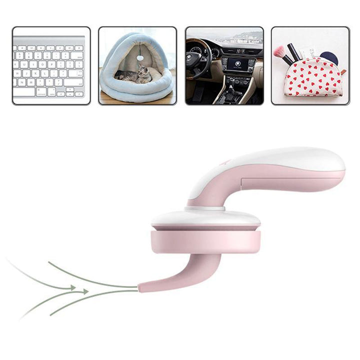 Mini Desktop Vacuum Cleaner 1200mAh USB Recharging Low Noise Keyboard Cleaner for Home Office