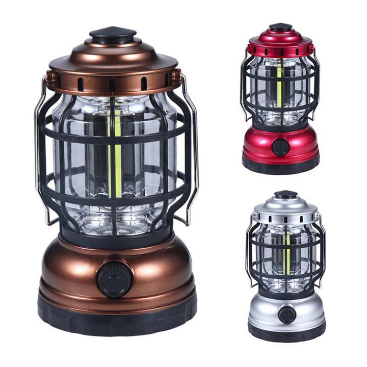 Portable LED Camping Lantern - Waterproof & USB Rechargeable