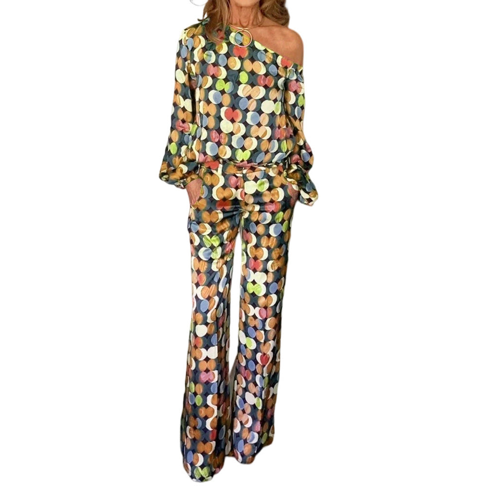 Digital Printing Long-sleeve Suit