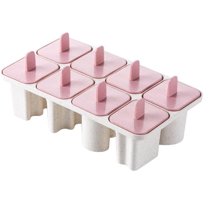 1 Set of 8 Creative Letter Mold Reusable Popsicle Mold Ice Cream Household Popsicle Ice Mold - MRSLM