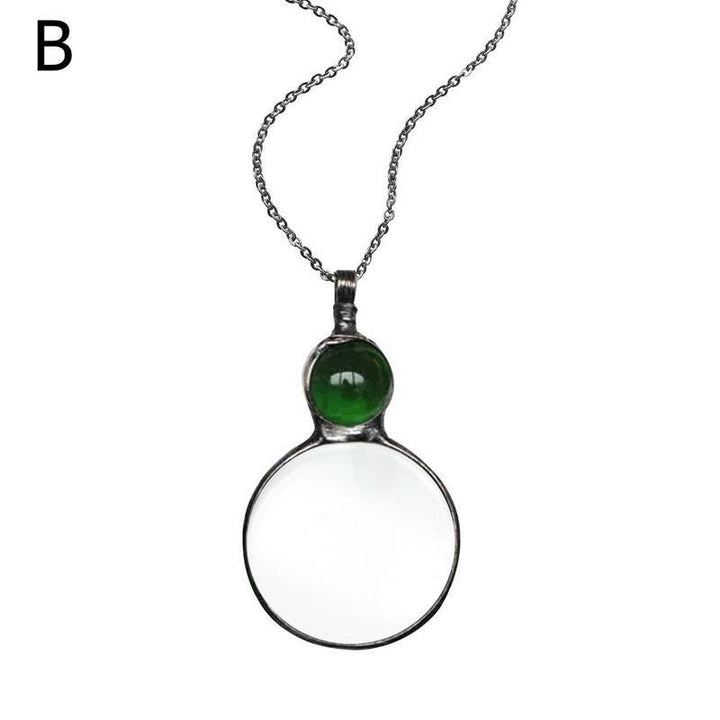 New Mother's Day Magnifying Glass Pendant Necklace