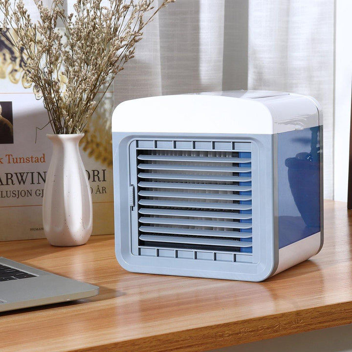 5-9V USB Mini Air Conditioning Fan Humidifier Home Cleaner Portable Fan