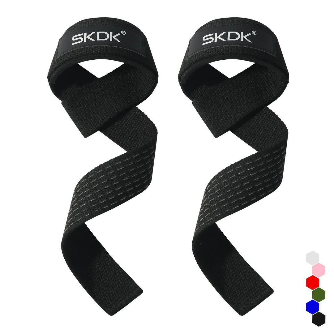 Adjustable Non-slip Weightlifting Wrist Straps for Gym and Fitness