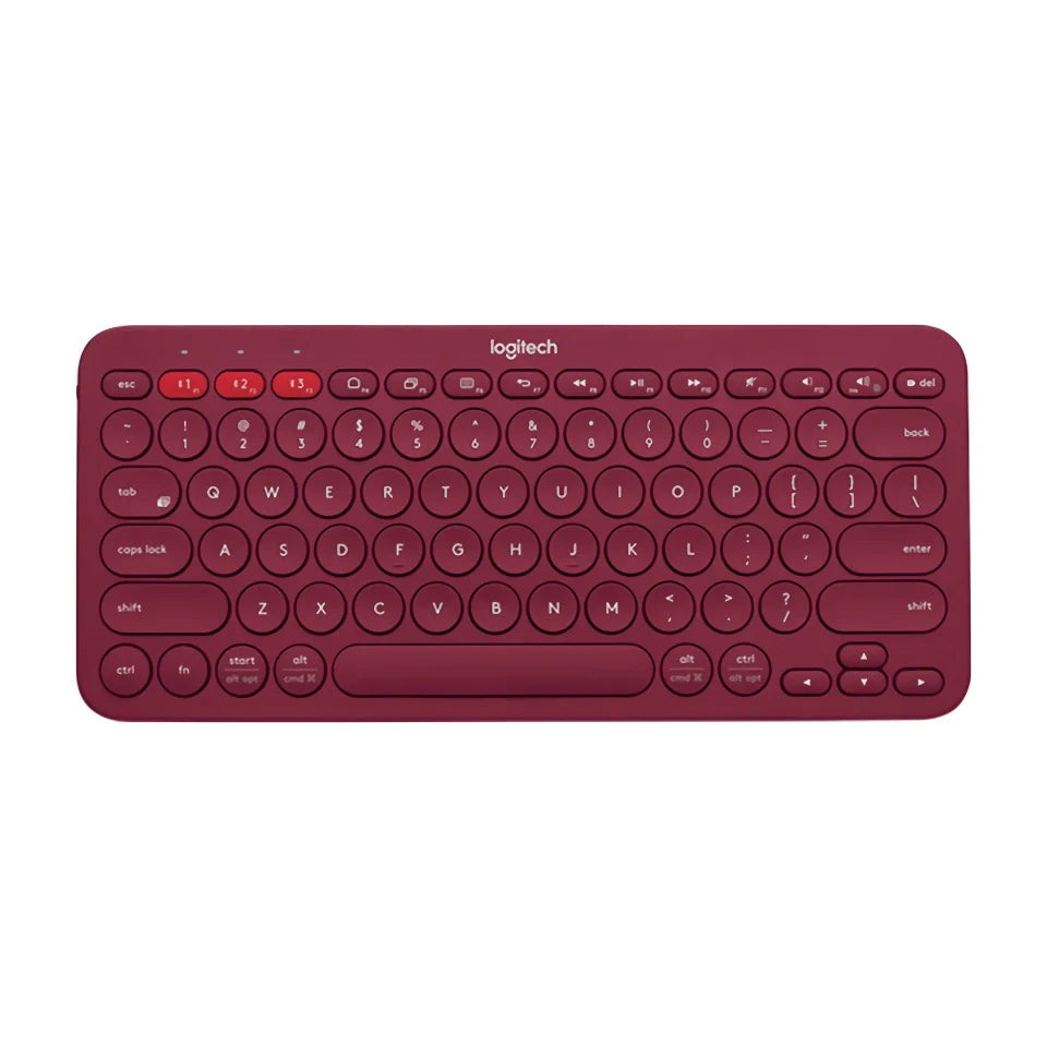 Wireless Bluetooth Keyboard for Tablets, Laptops, and Desktops - Compact Multi-Device Keyboard