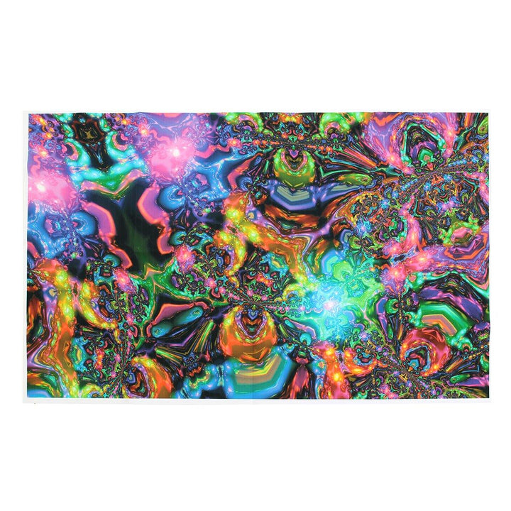 100cmx60cm Psychedelic Trippy Art Silk Cloth Poster Photo Fabric Home Decor