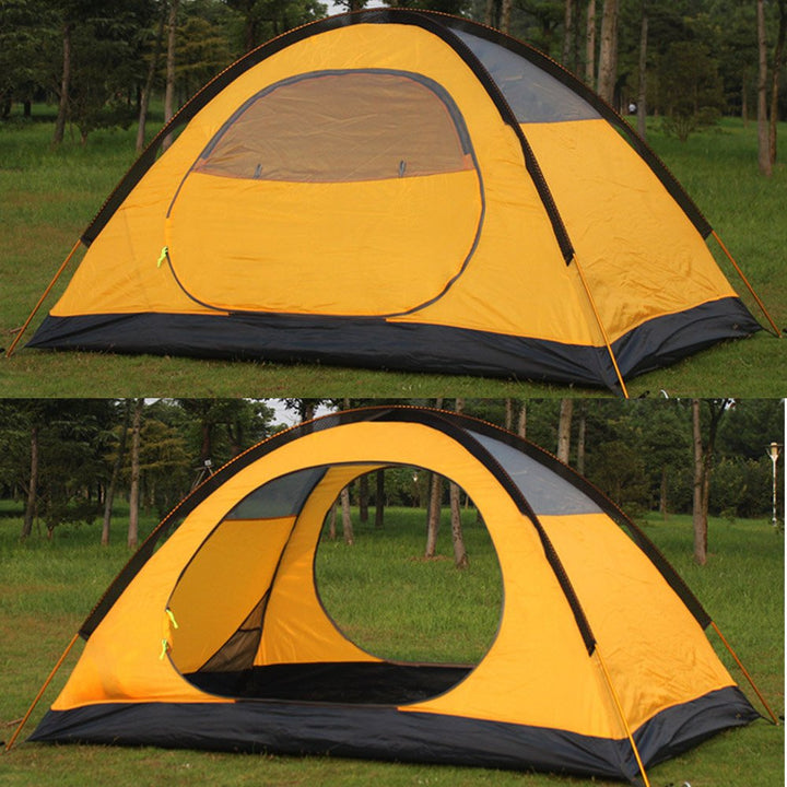 Ultralight Waterproof Double Layer Camping Tent with Snow Skirt