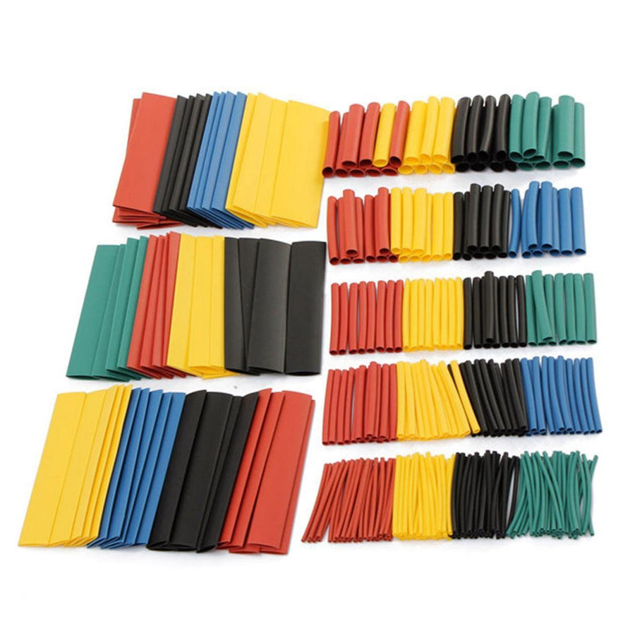 Soloop 984pcs 2:1 Polyolefin Halogen-Free Heat Shrink Tube Sleeving 5 Color 8 Size - MRSLM