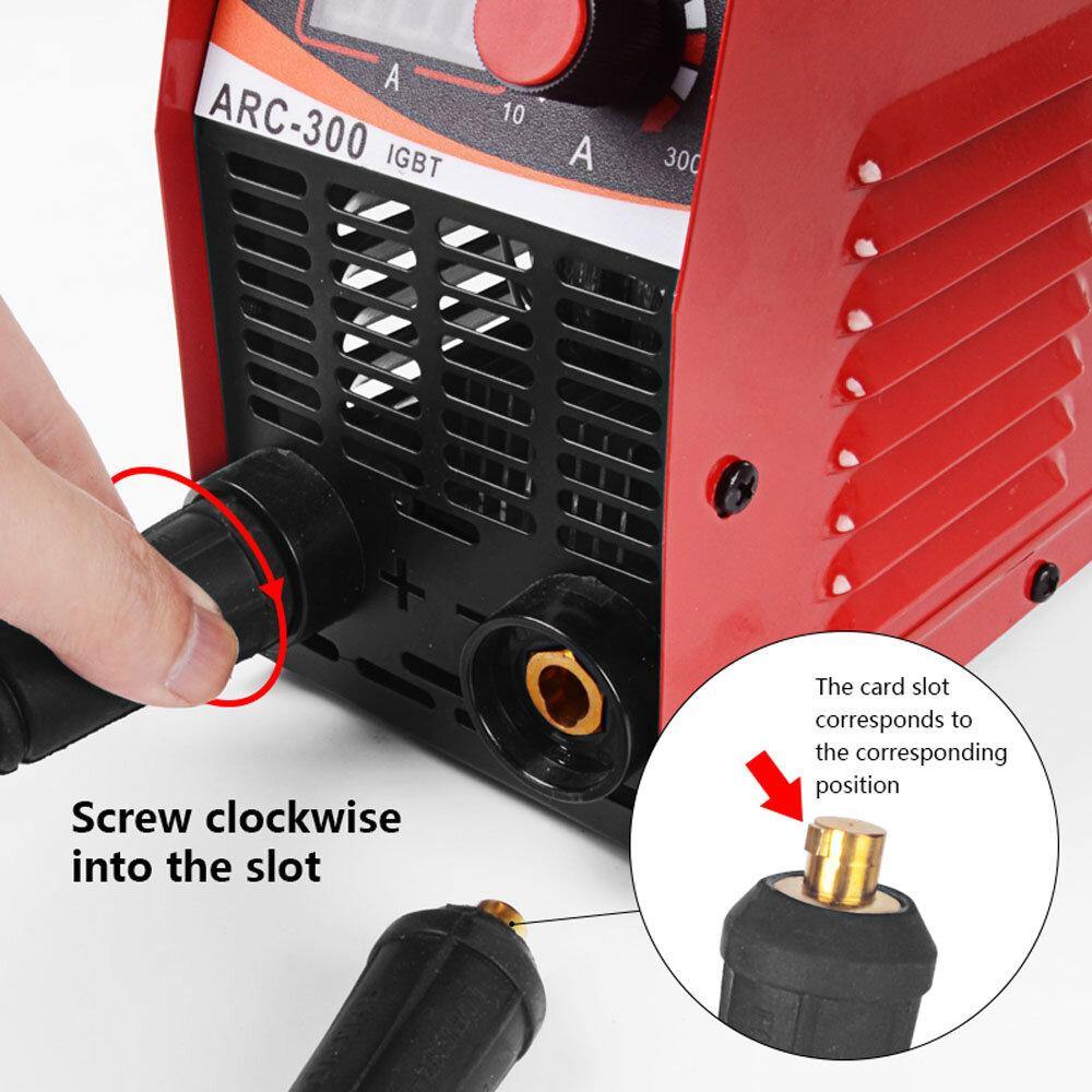 Handskit ARC-300 Welding Machine Portable Electric Welder Semiautomatic Welding Reverse Welder for Welding Electric Work