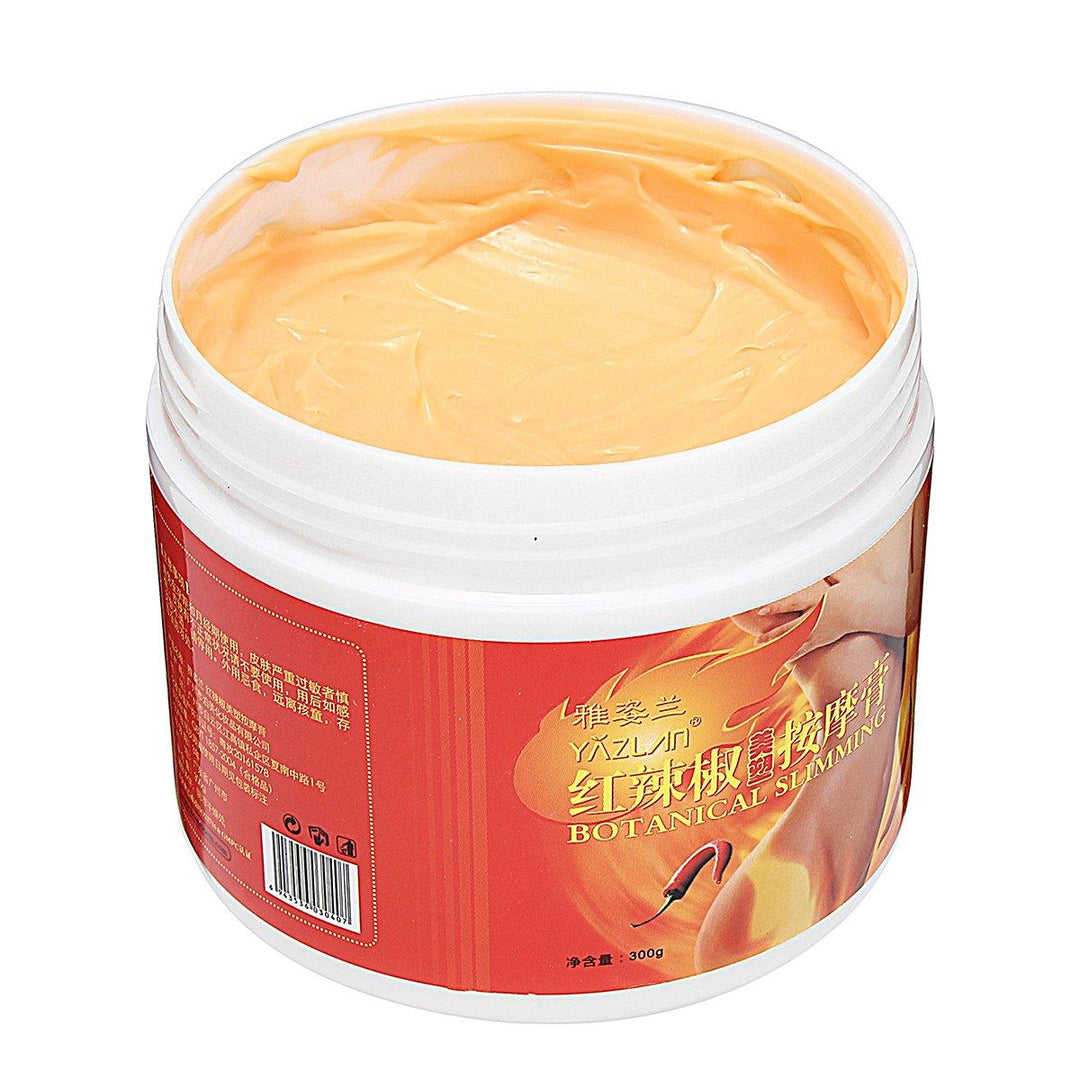 300g Red Chili Slimming Cream Portable Body Waist Slimming Fat Burner Anti-Cellulite Cream