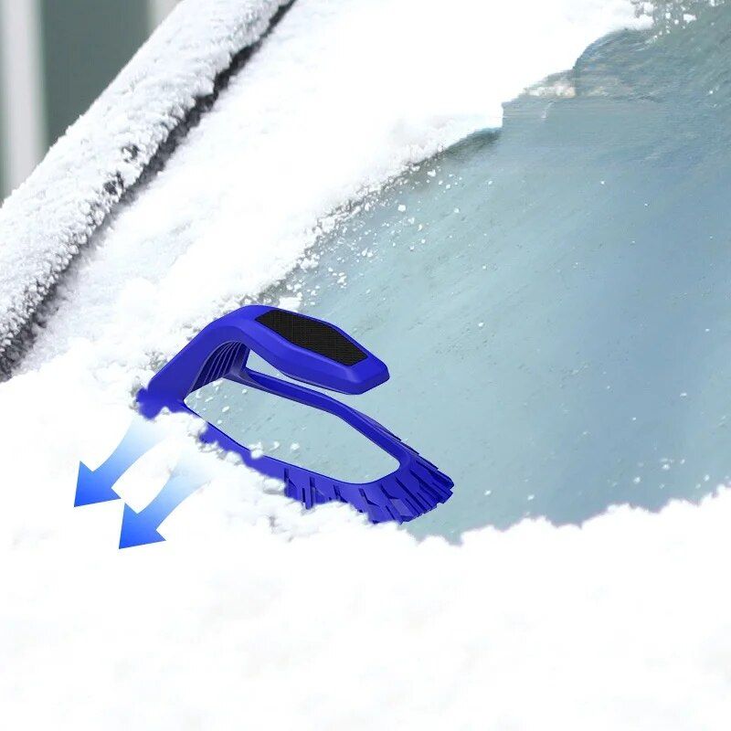 4-in-1 Quick Clean Windshield Ice & Snow Remover Tool