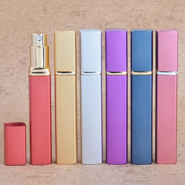 12ml Aluminum Portable Travel Perfume Atomizer Spray Refillable Bottles Cosmetic Container