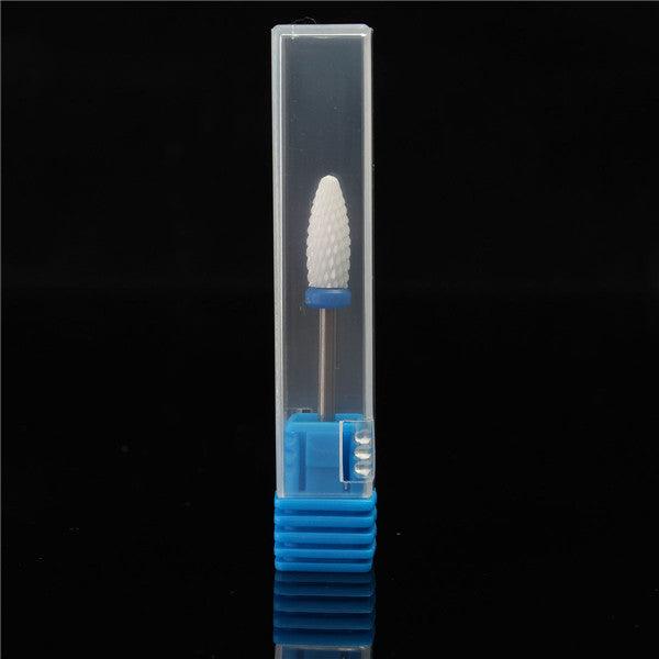 3/32" Ceramic Nail Drill Bit Pedicure Manicure Tool Sanding File Polish Gel Remover