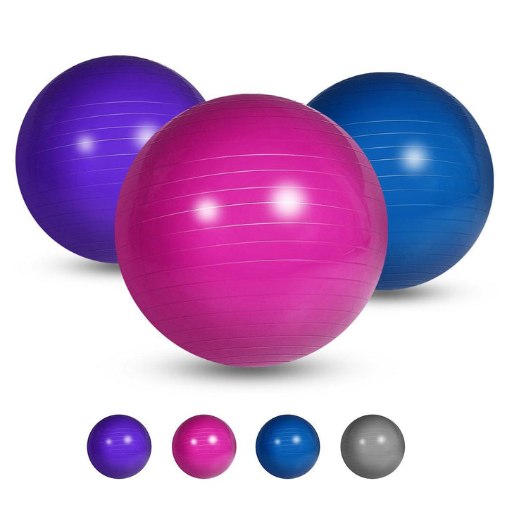 45cm Yoga Ball Fitness Sport Pilate Birthing Exercise Massage Gym Ball With Pump