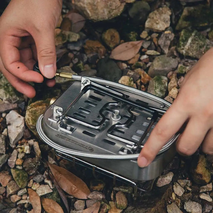 Portable Infrared Radiation Camping Gas Burner