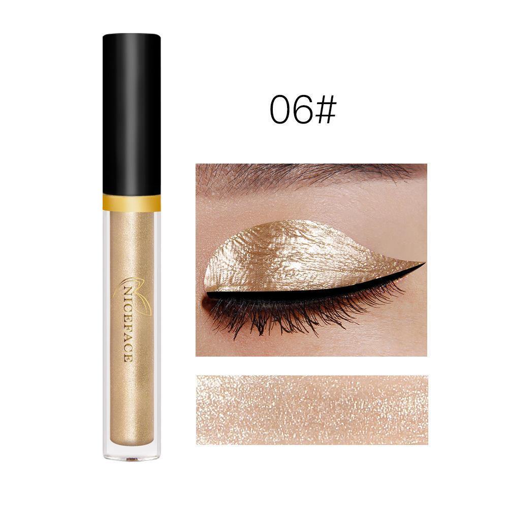 17 Colors Liquid Eye Shadow Diamond Shimmer Glitter Eye Highlighter Makeup Long-Lasting