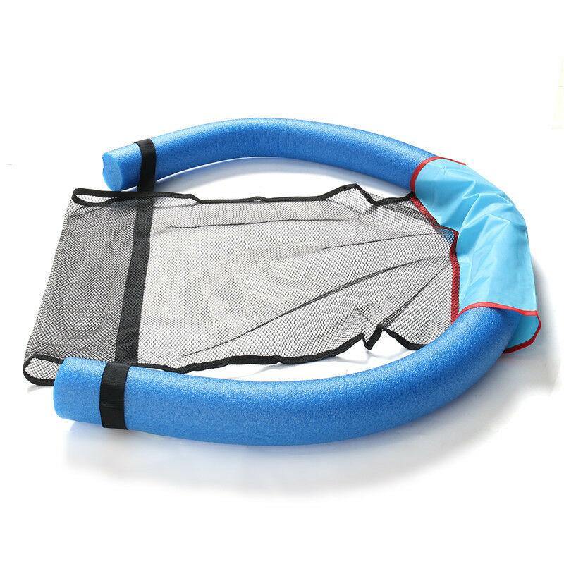 Summer Swimming Floating Chair Mesh Seats Pool Hammock Noodle Sling Swimming Net Float Seat