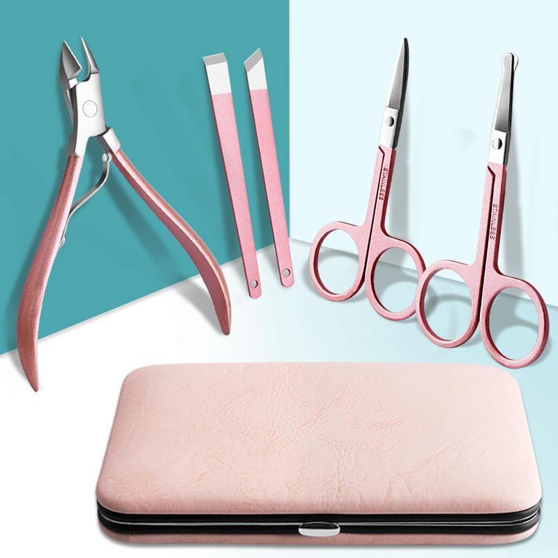 10/13/15/18Pcs Stainless Steel Nail Clipper Set Manicure Set  Nail Tool