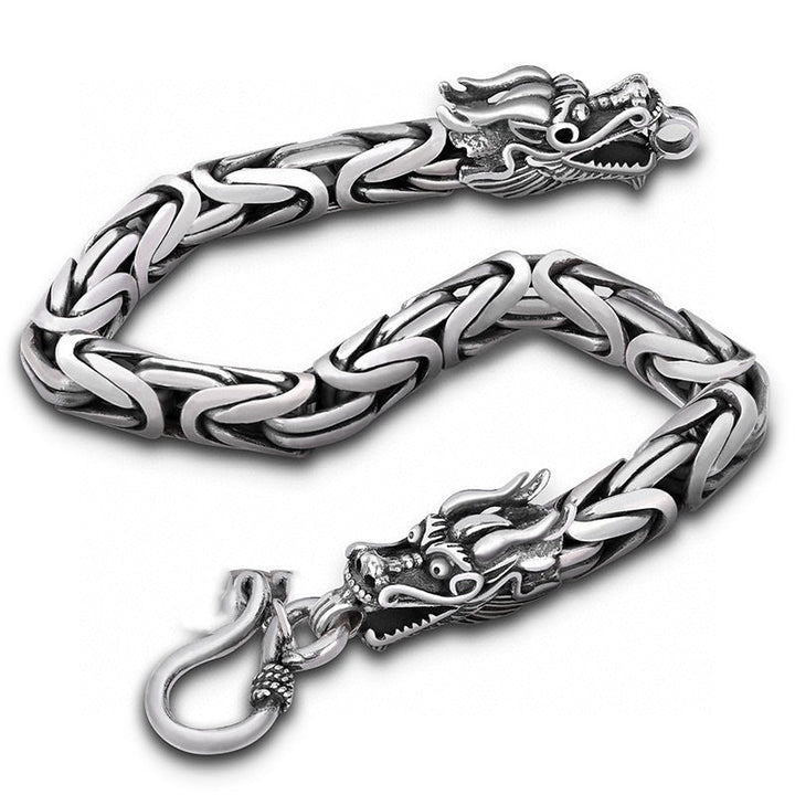 Fashion Silver Vintage Ethnic Style Bracelet