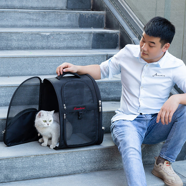 Portable Breathable Pet Backpack