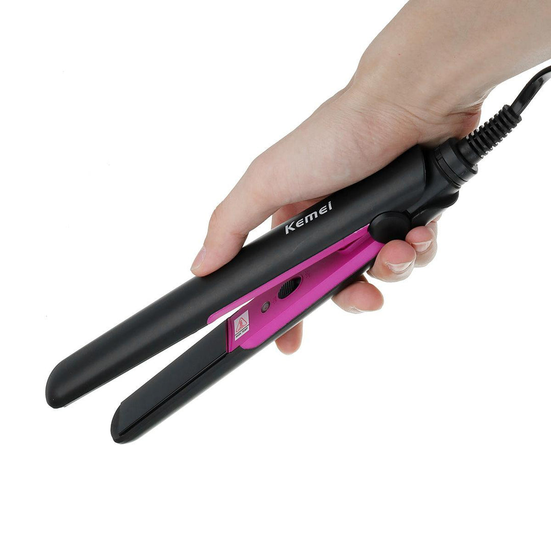 Hair Straightener Ceramic Flat Plate Perm Hairdress Tools