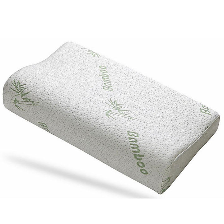 30x50cm Soft Memory Foam Pillow Bamboo Fiber Slow Rising Rebound Space Memory Sleeping Pillow