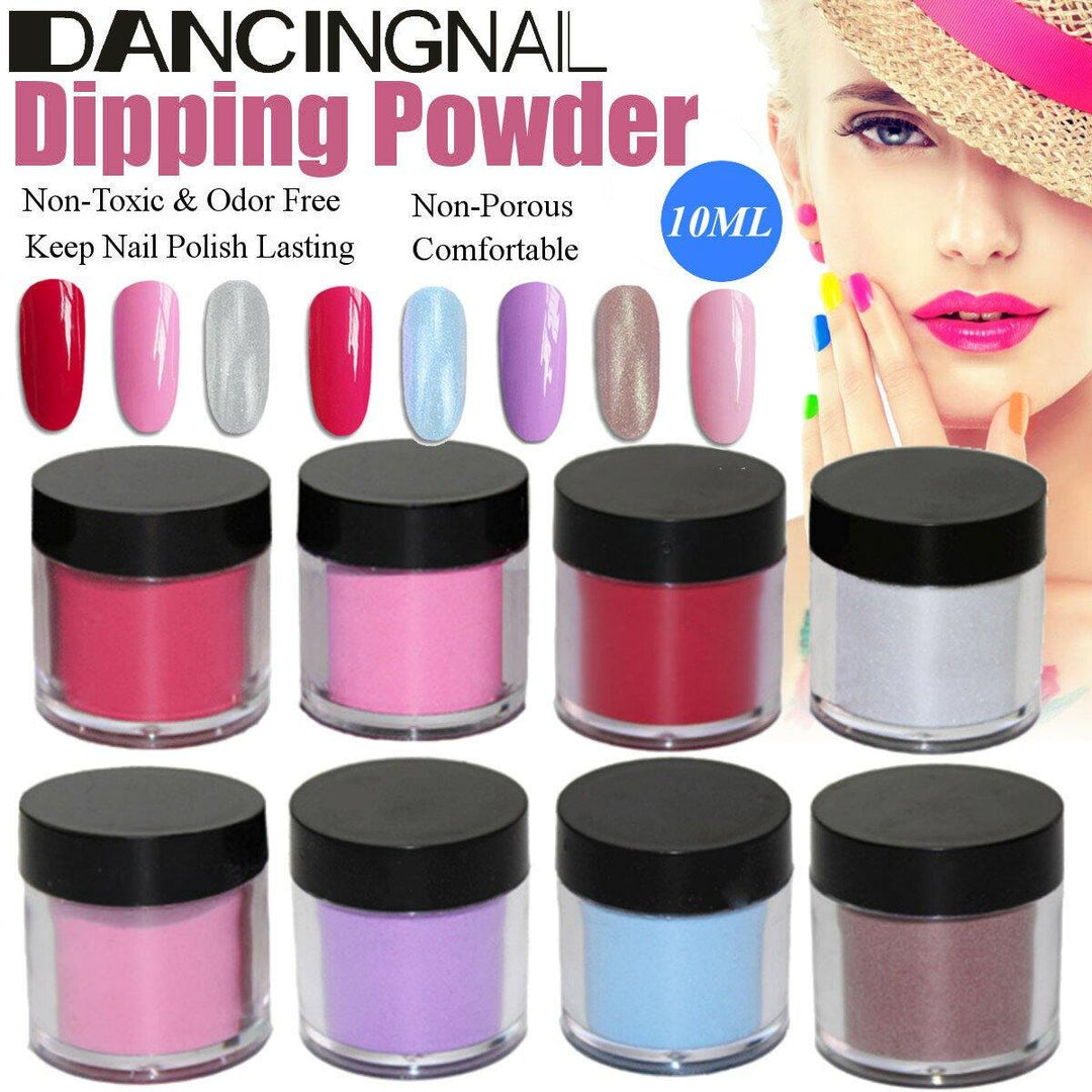 10ML Nail Dipping Powder without Lamp Cure Dip Powder Nails Natural Dry Beauty