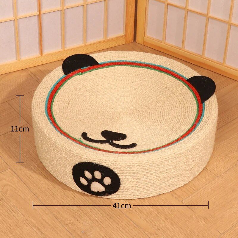 Deluxe Round Cat Scratching Pad