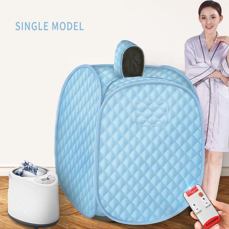 2L Sauna Spa Steam Foldable Portable Tent Full Body Slim Loss Weight Detox - MRSLM