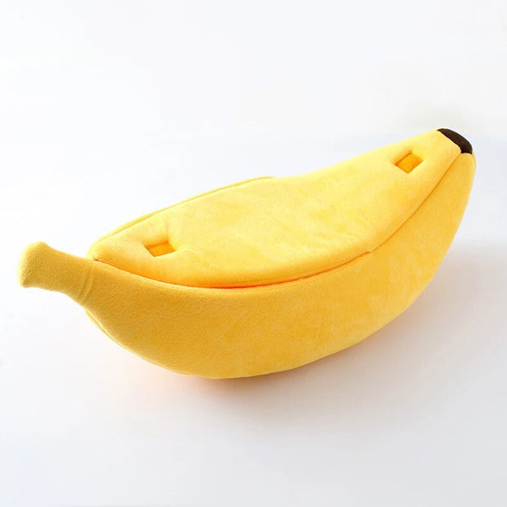 Banana Cat Bed House - Cozy Pet Bed for Cats and Dogs