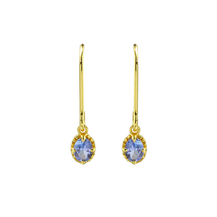 New Natural Tanzanite Earrings