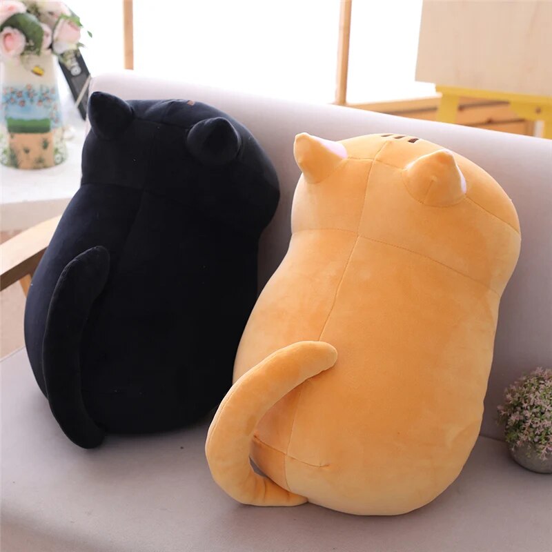 Soft and Cuddly 25cm Black Cat Plush Toy