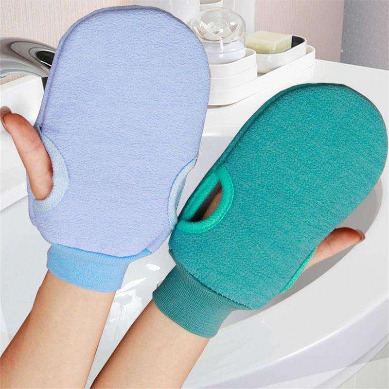 Luxurious Two-Sided Exfoliating Bath Glove