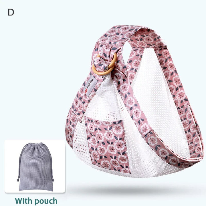 Breathable Baby Wrap Carrier: Dual-Use Sling & Nursing Cover