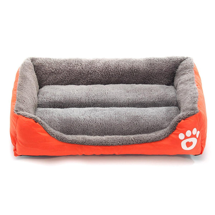 110x85x19cm Soft Dog Cat Bed Puppy Cushion House Pet Warm Kennel Mat Blanket - MRSLM