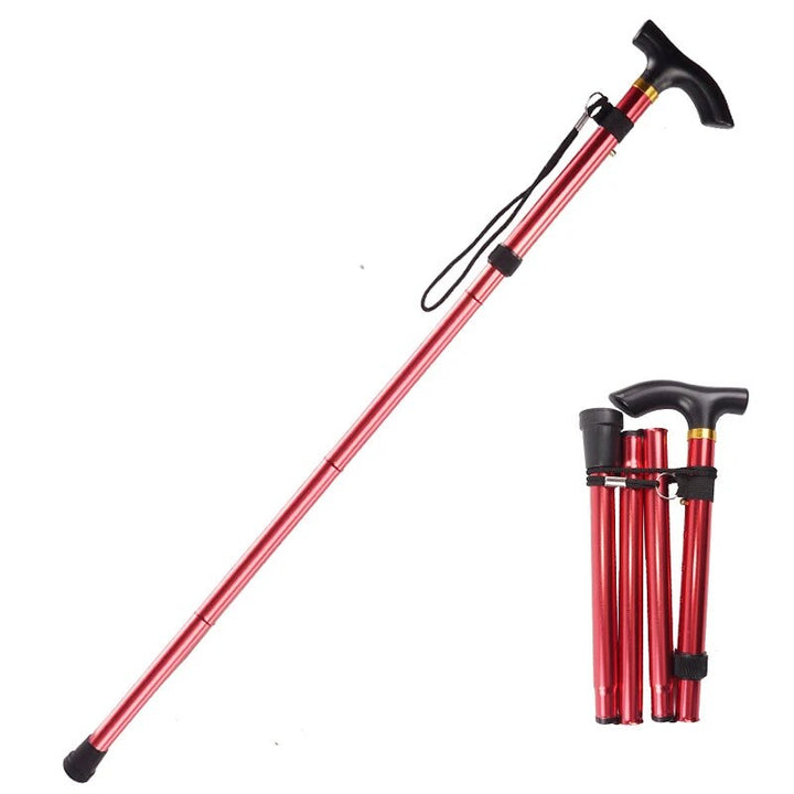 Multifunctional Folding Walking Stick: Your Ultimate Outdoor Companion