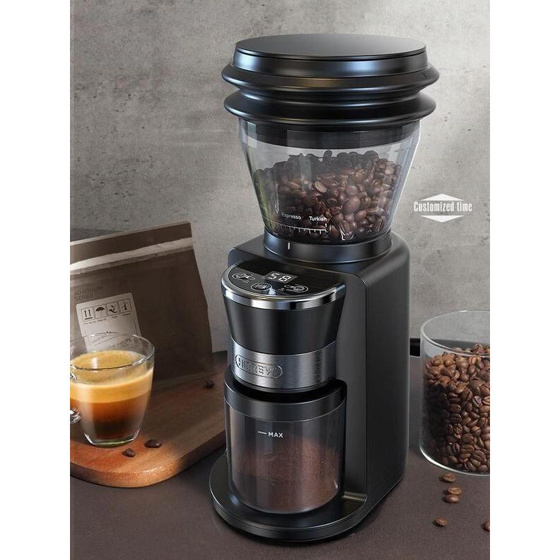 34-Gear Automatic Burr Mill Coffee Grinder for Espresso, American, and Pour Over Coffee