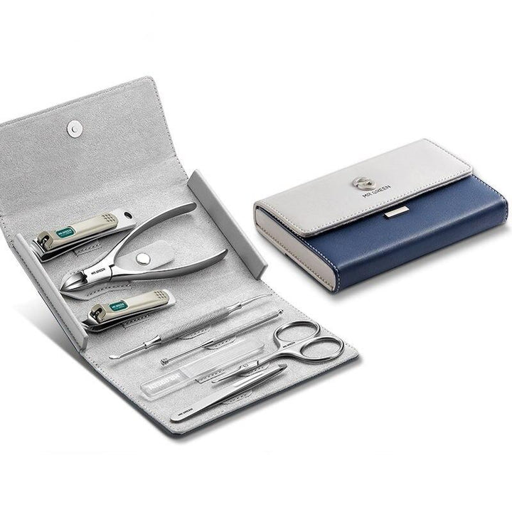 Fashionista's Essential Manicure Set - 8pc Stainless Steel Personal Care Kit