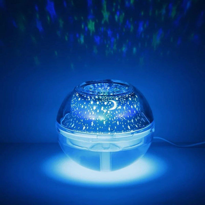 500ml LED Ultrasonic Essential Oil Humidifier