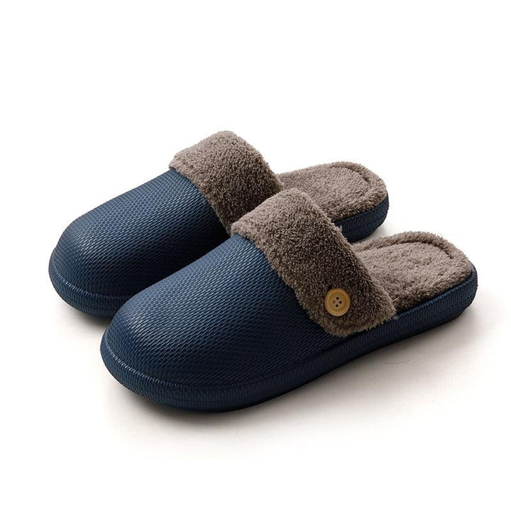 Home Household Couple Non-slip Cotton Slippers